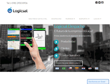 Tablet Screenshot of logicsat.com
